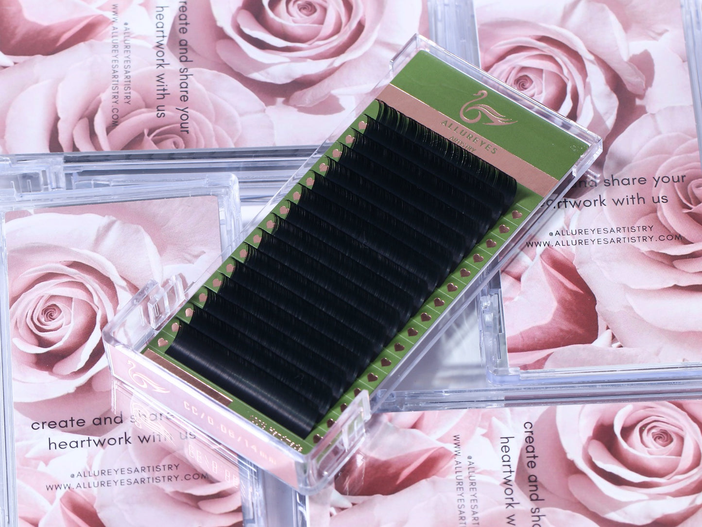 AA Silhouette Series Mink Mixed Lengths Lash Extensions C/CC/D/B/J/M/L